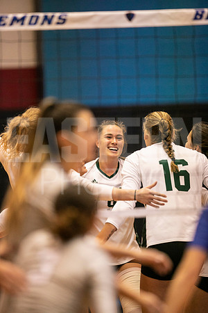 Eastern Michigan University Volleyball compete at the DePaul Invitational vs St Louis University. August 9, 2022