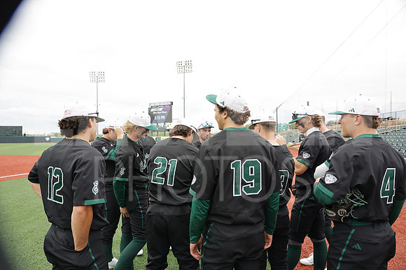 The Eastern Michigan University baseball team compete in the first game of the 2025 MAC Baseball Tournament in Avon, OH on May 21, 2025,  (Photo by:Walt Middleton Photography)