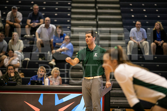 Eastern Michigan University Volleyball compete at the DePaul Invitational vs St Louis University. August 9, 2022