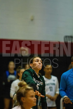 Eastern Michigan University Volleyball compete at the DePaul Invitational vs St Louis University. August 9, 2022