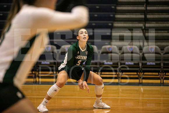 Eastern Michigan University Volleyball compete at the DePaul Invitational vs St Louis University. August 9, 2022