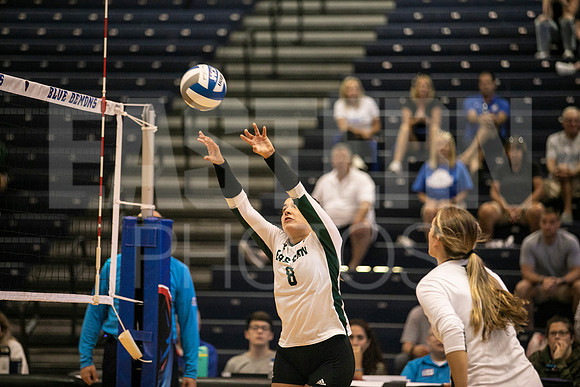 Eastern Michigan University Volleyball compete at the DePaul Invitational vs St Louis University. August 9, 2022