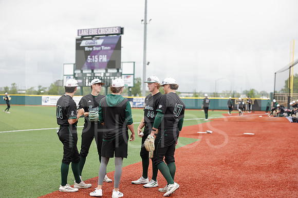 The Eastern Michigan University baseball team compete in the first game of the 2025 MAC Baseball Tournament in Avon, OH on May 21, 2025,  (Photo by:Walt Middleton Photography)