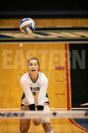 Eastern Michigan University Volleyball compete at the DePaul Invitational vs St Louis University. August 9, 2022