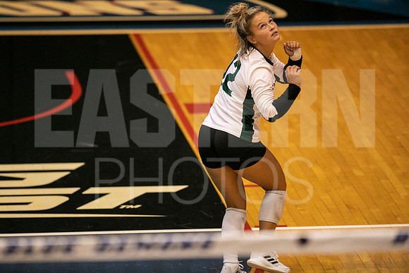Eastern Michigan University Volleyball compete at the DePaul Invitational vs St Louis University. August 9, 2022