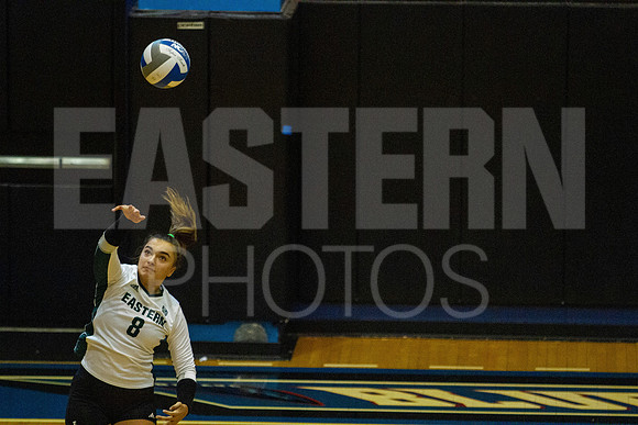 Eastern Michigan University Volleyball compete at the DePaul Invitational vs St Louis University. August 9, 2022