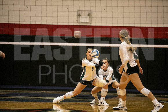 Eastern Michigan University Volleyball compete at the DePaul Invitational vs St Louis University. August 9, 2022