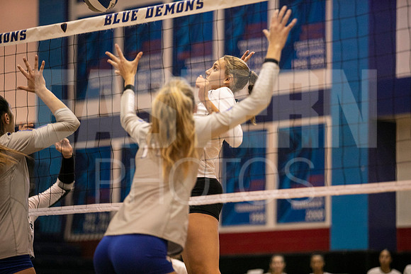 Eastern Michigan University Volleyball compete at the DePaul Invitational vs St Louis University. August 9, 2022