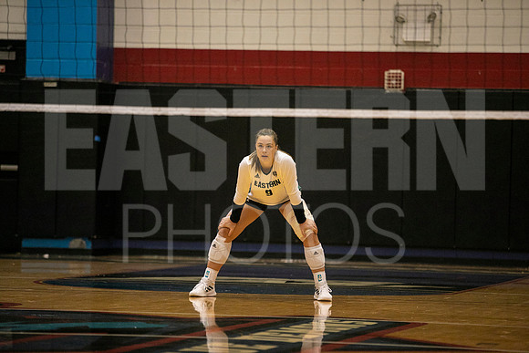 Eastern Michigan University Volleyball compete at the DePaul Invitational vs St Louis University. August 9, 2022
