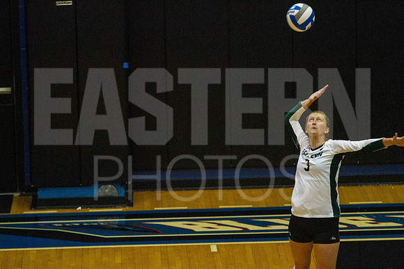Eastern Michigan University Volleyball compete at the DePaul Invitational vs St Louis University. August 9, 2022
