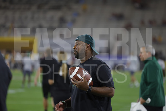 Eastern Michigan University football defeat Arizona State University 30-21 at Sun Devil Stadium, Tempe Arizona. September 17, 2022. (Photo by: Walt Middleton)