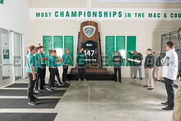 2019 EMU Men's Golf Championship Ring Ceremony