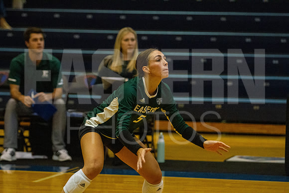 Eastern Michigan University Volleyball compete at the DePaul Invitational vs St Louis University. August 9, 2022