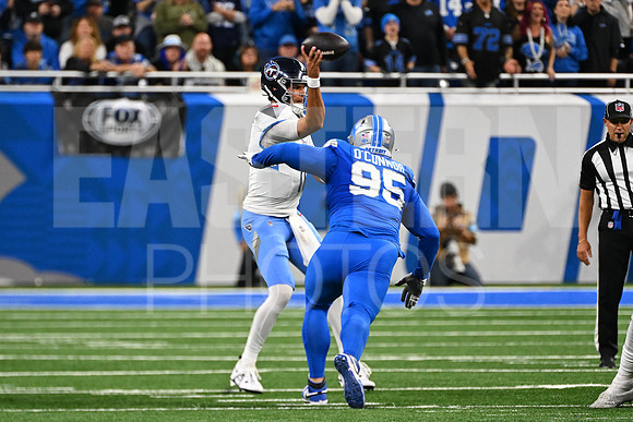 NFL: OCT 27 Titans at Lions